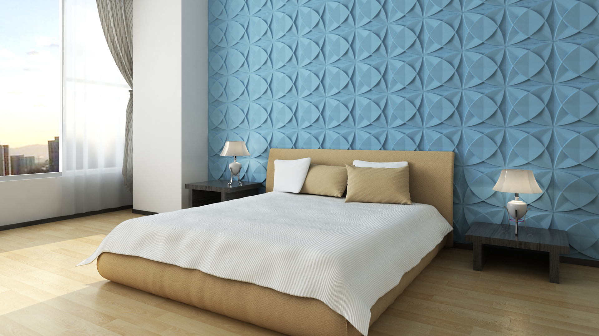 Schlafzimmer wandgestaltung blau: ideas about wandgestaltung ...