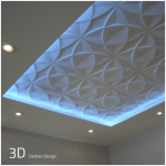 3D Wandpaneel - Decken Design - Deckengestaltung - Deckenpaneele