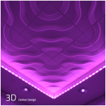 3D Wandpaneel - Decken Design - Deckengestaltung - Deckenpaneele