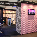 3D Wandpaneele - Heimtextil Messe - Deckenpaneele - 3D Tapeten