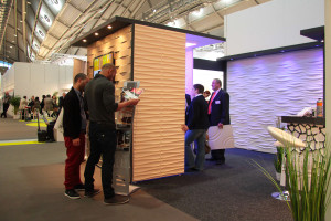 3D Wandpaneele - Heimtextil Messe - Deckenpaneele - 3D Tapeten