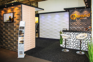 3D Wandpaneele - Heimtextil Messe - Deckenpaneele - 3D Tapeten
