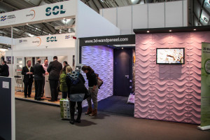 3D Wandpaneele - Heimtextil Messe - Deckenpaneele - 3D Tapeten