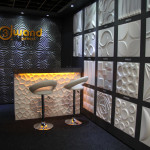 3D Wandpaneele - Messe - living interiors