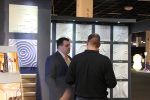 3D Wandpaneele - Messe - living interiors