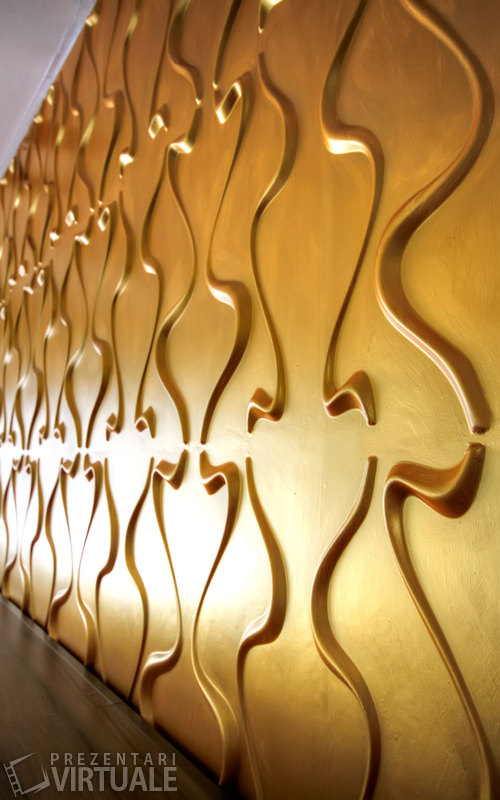 3D Wandpaneele - Referenzen - 3D Design Romania - Deckenpaneele - 3D Tapeten - Wandverkleidung - Verblender