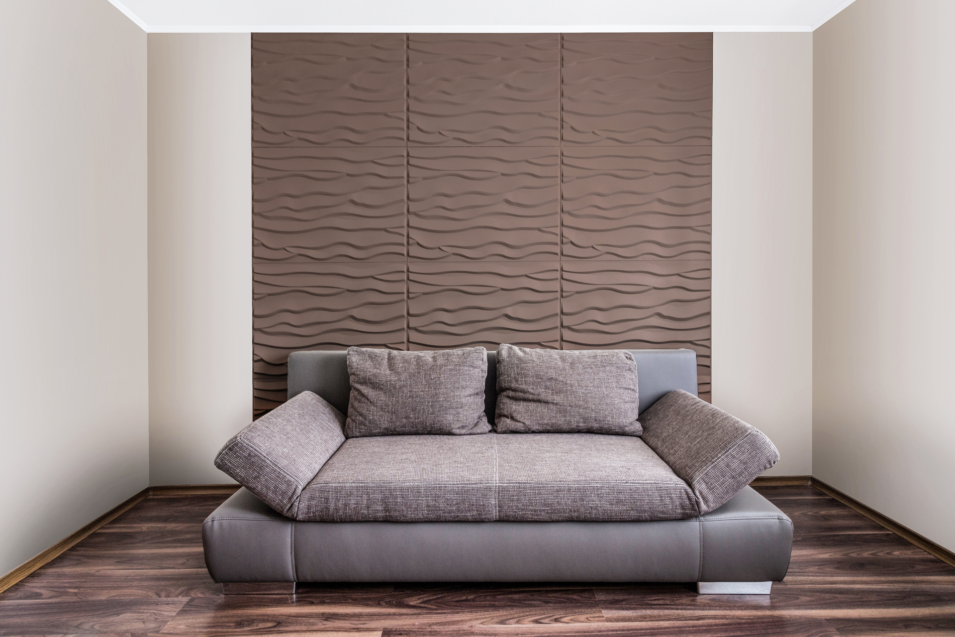 3D Wandpaneele - Referenzen - W. Müller - Beach - Deckenpaneele - 3D Tapeten - Wandverkleidung - Verblender