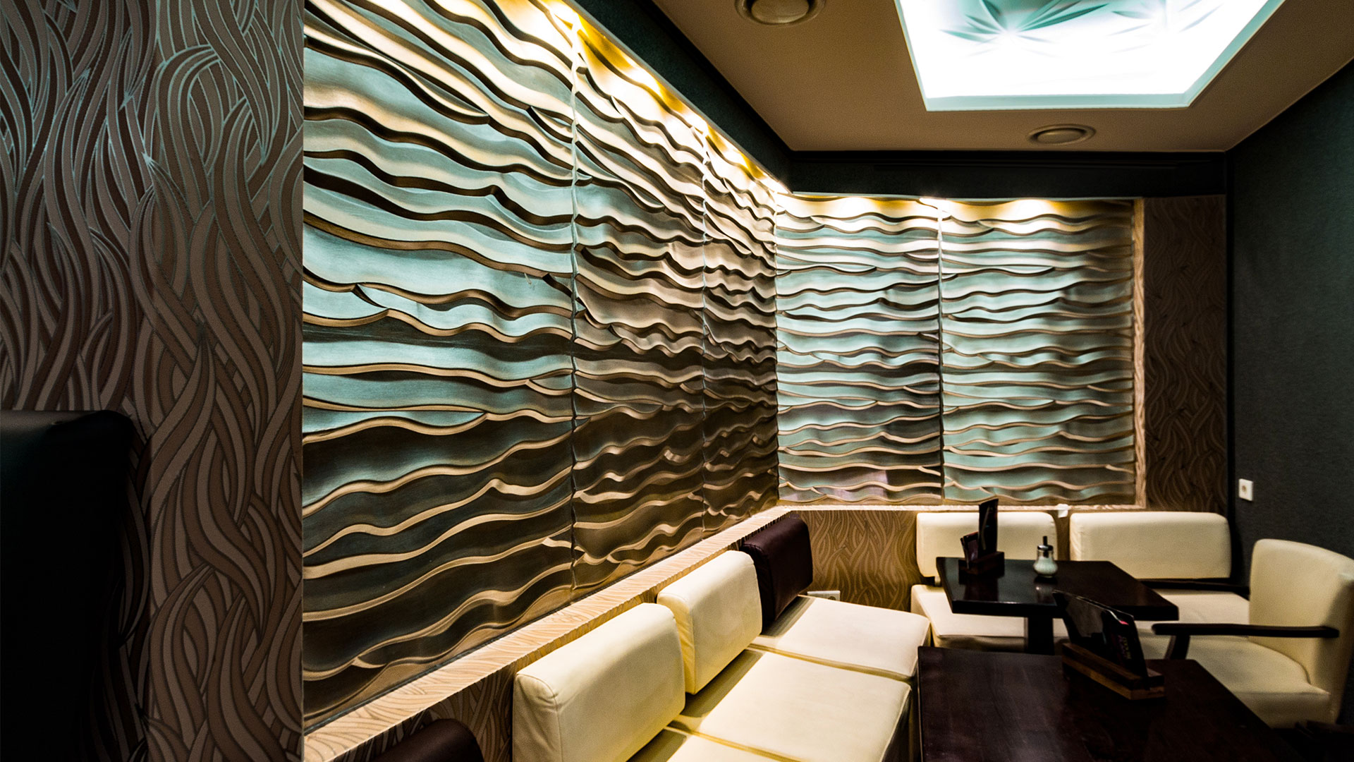 Beach • 3D Wandpaneele | Deckenpaneele | Wandverkleidung aus Bambus